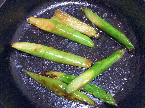 アスパラガスマヨネーズ醤油炒め